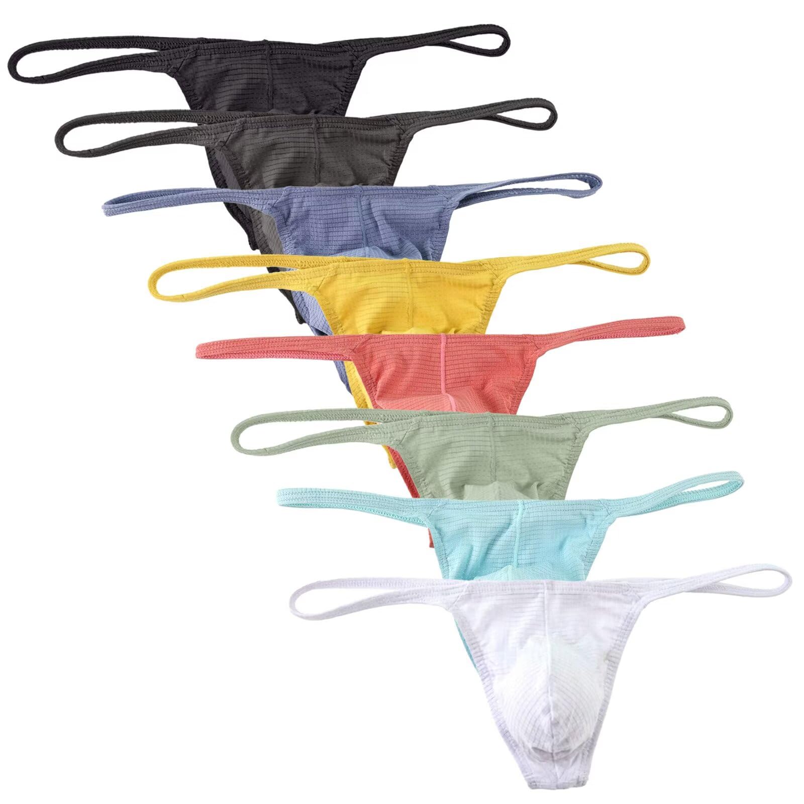 Sexy Herren-Unterwäsche, transparent, Bikini, G-String, Tanga, Jocks, Unterhose, Herren-Shorts, T-Rücken