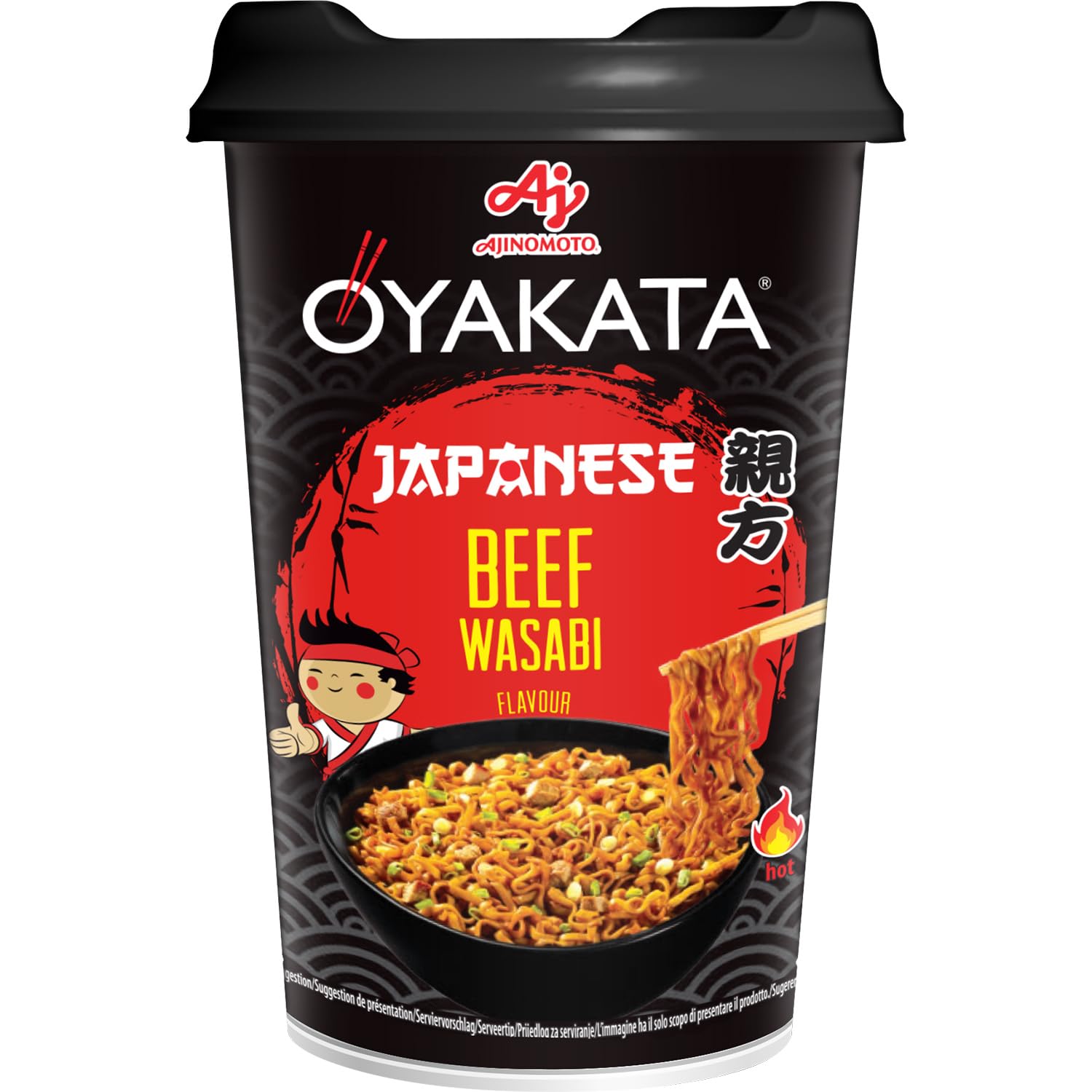 Oyakata Fideos Beef Wasabi Dish 93gr