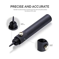 Vista 3 de NEIKO 02614A Conjunto intercambiable de perforadoras de agujeros huecos grandes, 10 piezas, herramienta para hacer arandelas, juego de perforadoras