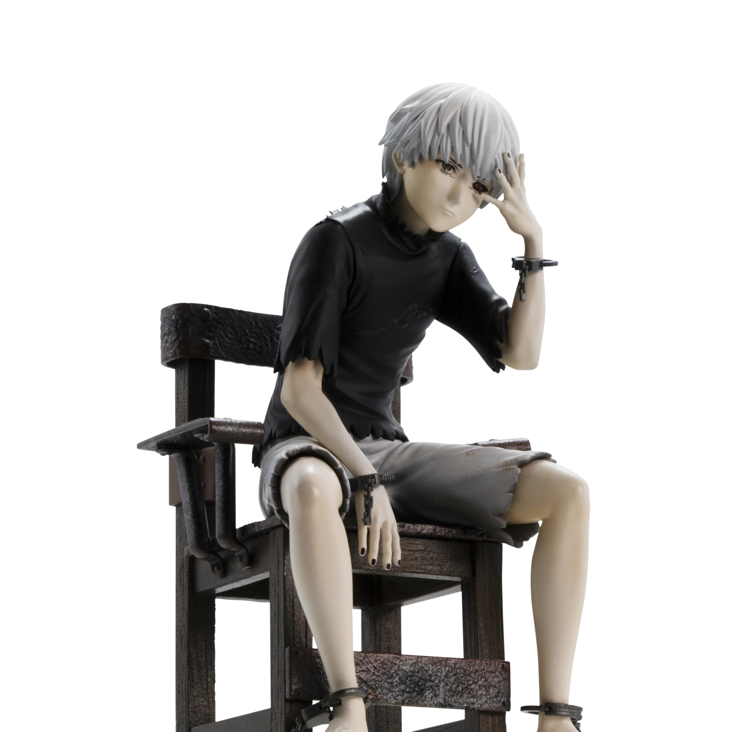 Abysse Corp Tokyo Ghoul Actionfigur Kaneki 1:10 Scale Bedruckt, aus PVC, in Geschenkverpackung.