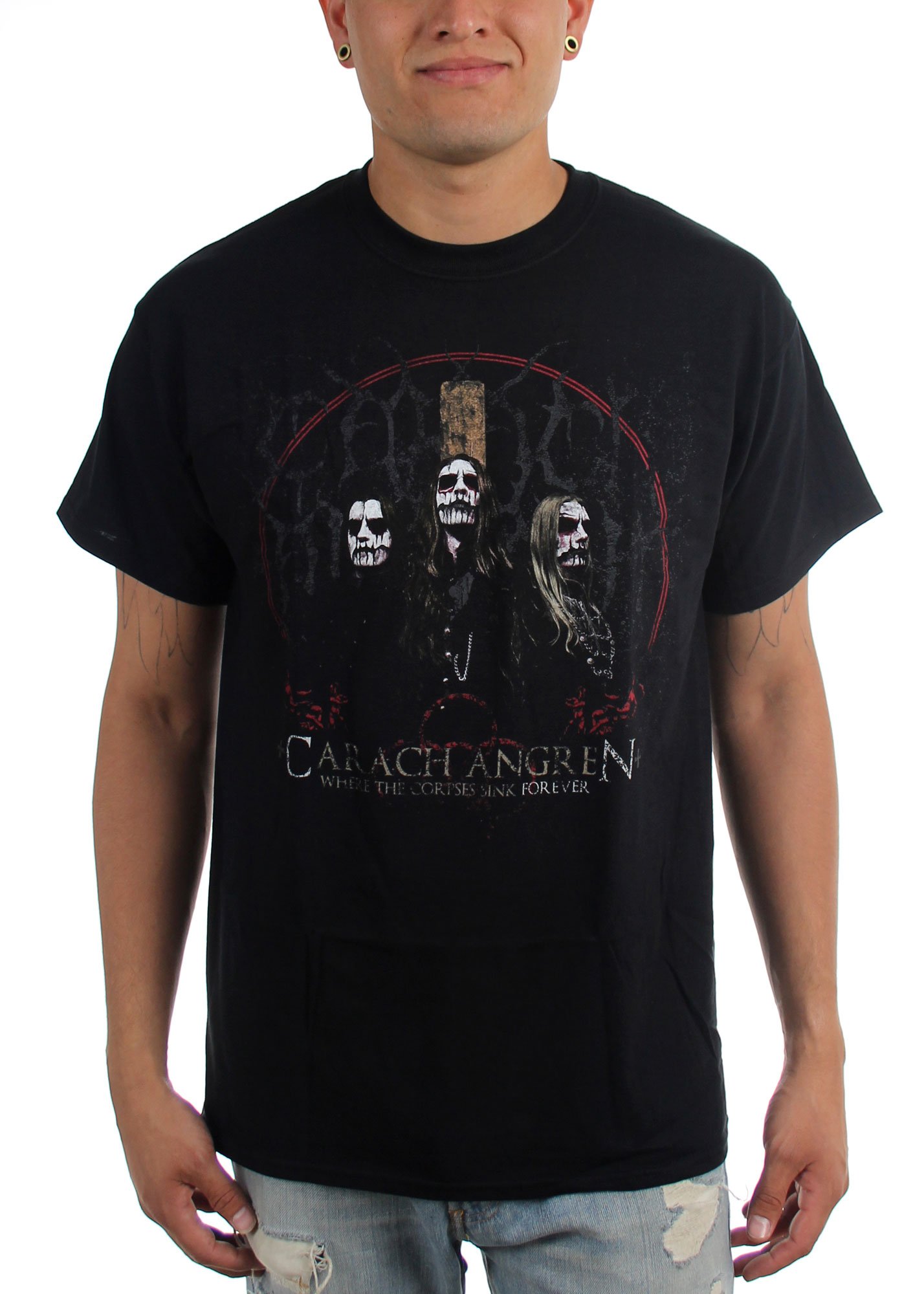Carach Angren Mens Corpses Sink Forever T-Shirt