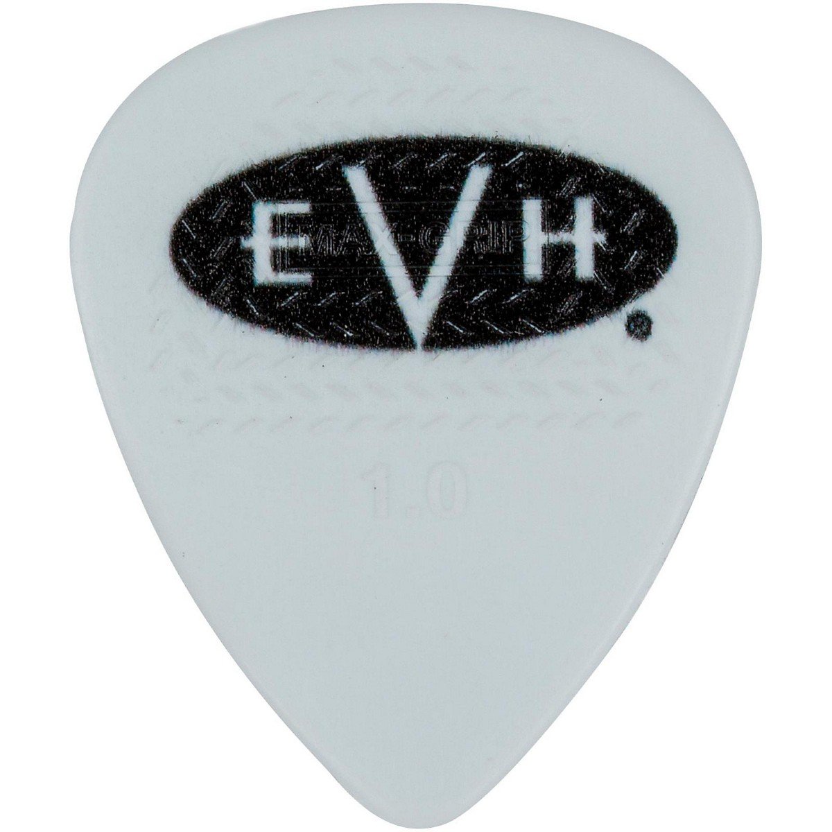 EVHSignature Series Picks (6 Pack) 1.0 mm White/Black