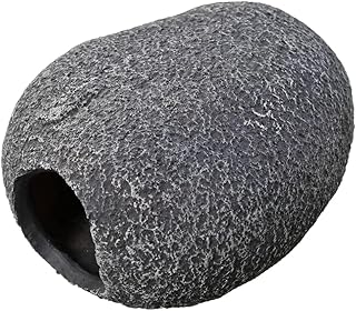 Ipetboom Réptil Esconder Tartaruga Caverna Réptil Esconder Caverna Réptil Tanque Forma De Pedra Caverna Acessórios Para Animais De Animal Decorar Rastejar Réptil Acessórios Enfeitados