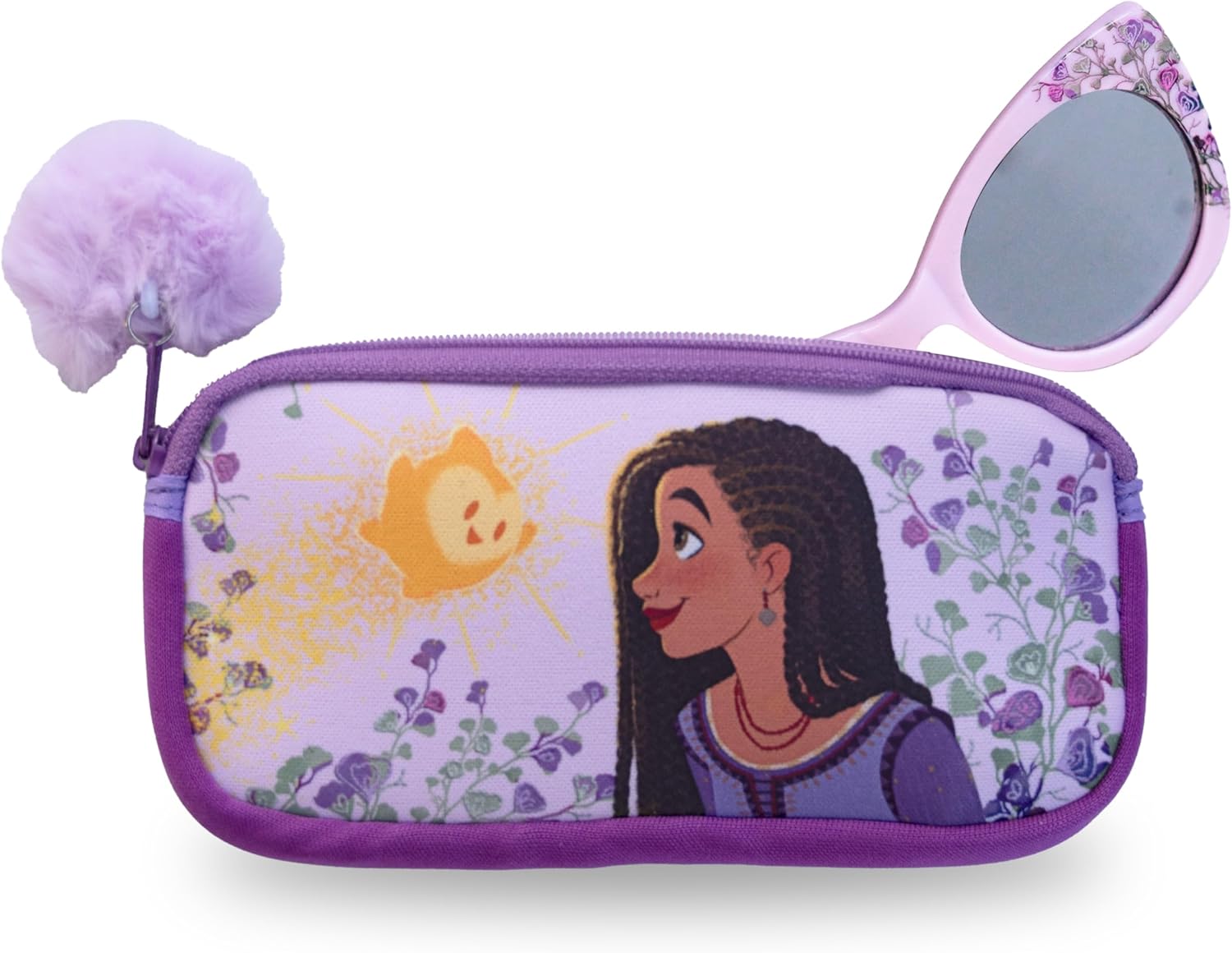 Disney Wish Girls Sunglasses and Glasses Case for Kids | Toddler Sunglasses for Girls Eyewear and Case - Image 4