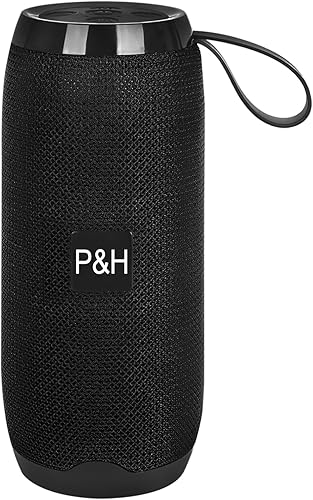 Altavoz Bluetooth portátil pequeño, sonido estéreo fuerte de 10 W, altavoz inalámbrico pequeño para exteriores, emparejamiento TWS, BT5.3,