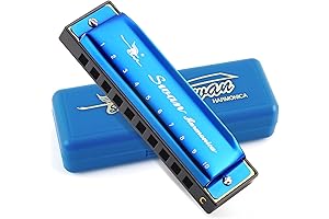 SW1020-7C Blue Harmonica in the Key of C