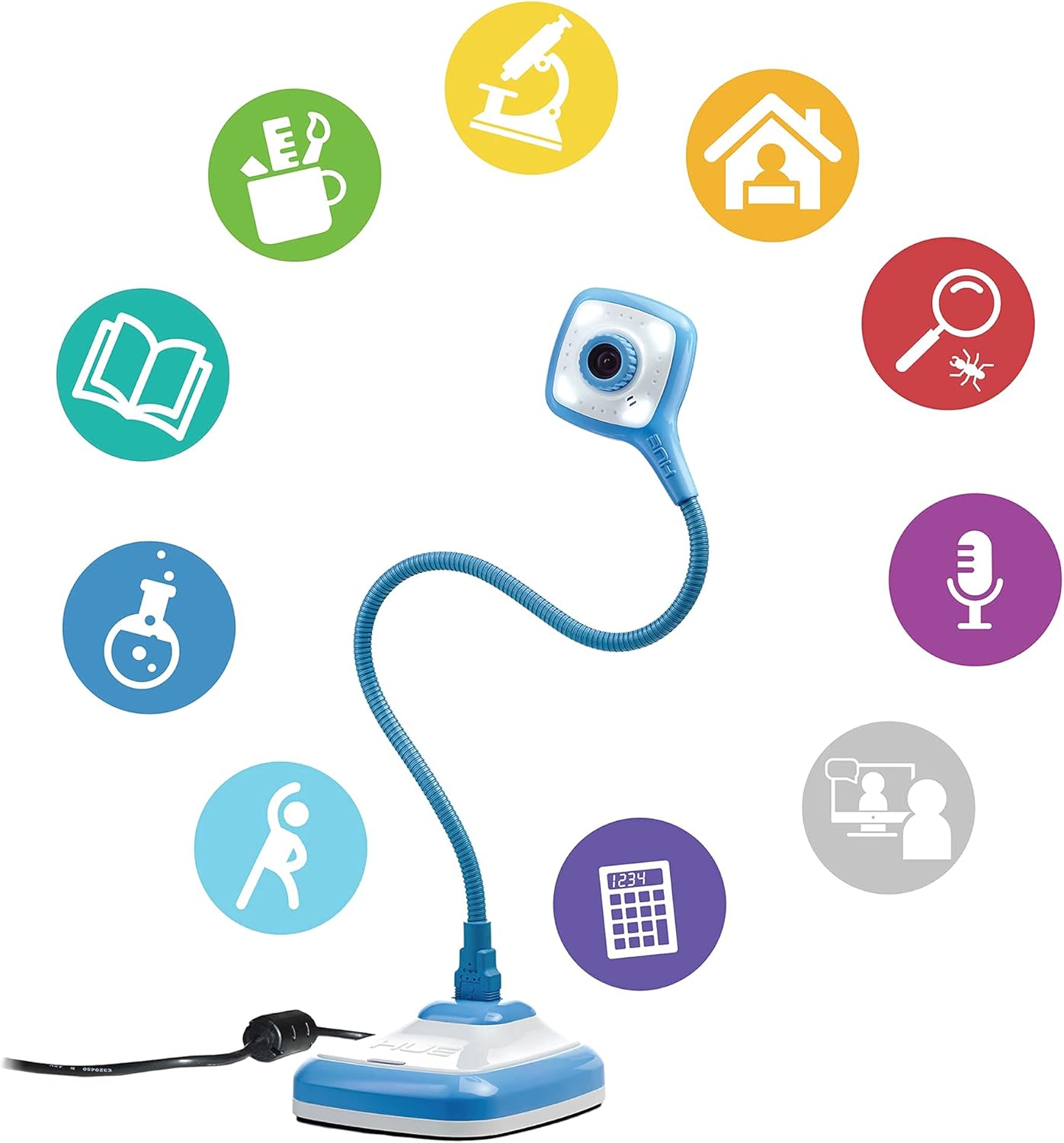 Authentic Crazy Deals HUE HD Pro USB Document Camera for Windows, macOS and Chrome OS (Red) Exclusive Discount 80% Offer HUE HD Pro USB Document Camera for Windows, macOS and Chrome OS (Red)