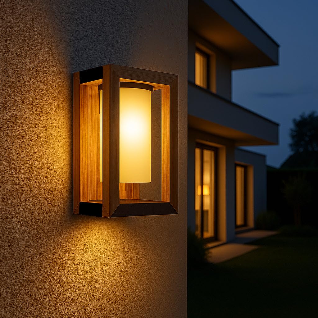 Lumisky SERAPHINA WALL H31cm lampa ścienna z ładowaną solarną podstawą LED LED ciepła biel