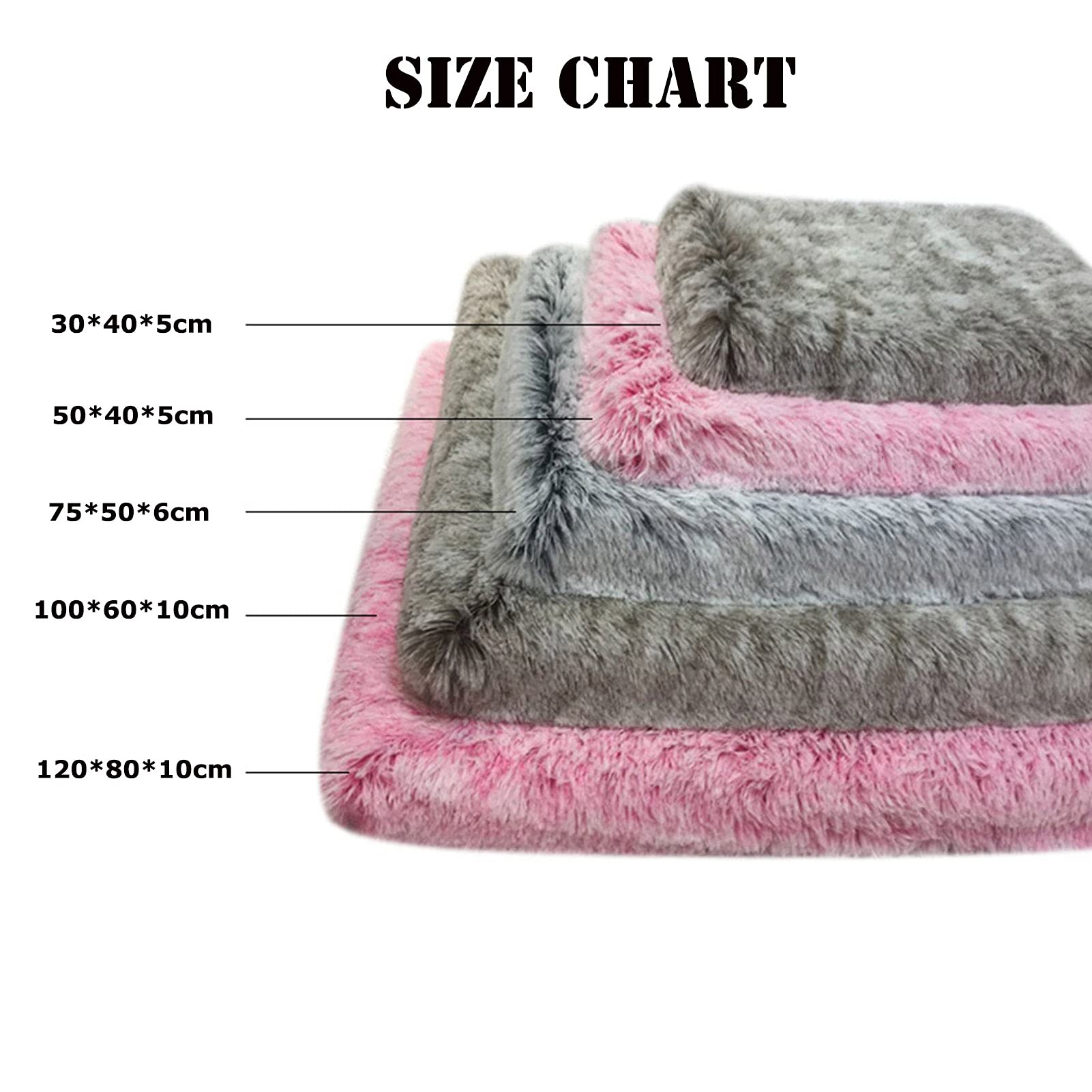 Orthopädische Hundematratze XXL – 120x80x10 Cm, Memory-Schaum, Waschbar, Rutschfest | Für Große Hunde Bis 50 Kg