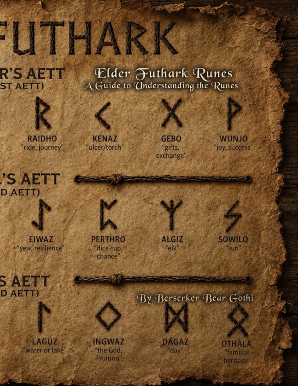 Elder Futhark Runes: A Guide to Understanding the Runes