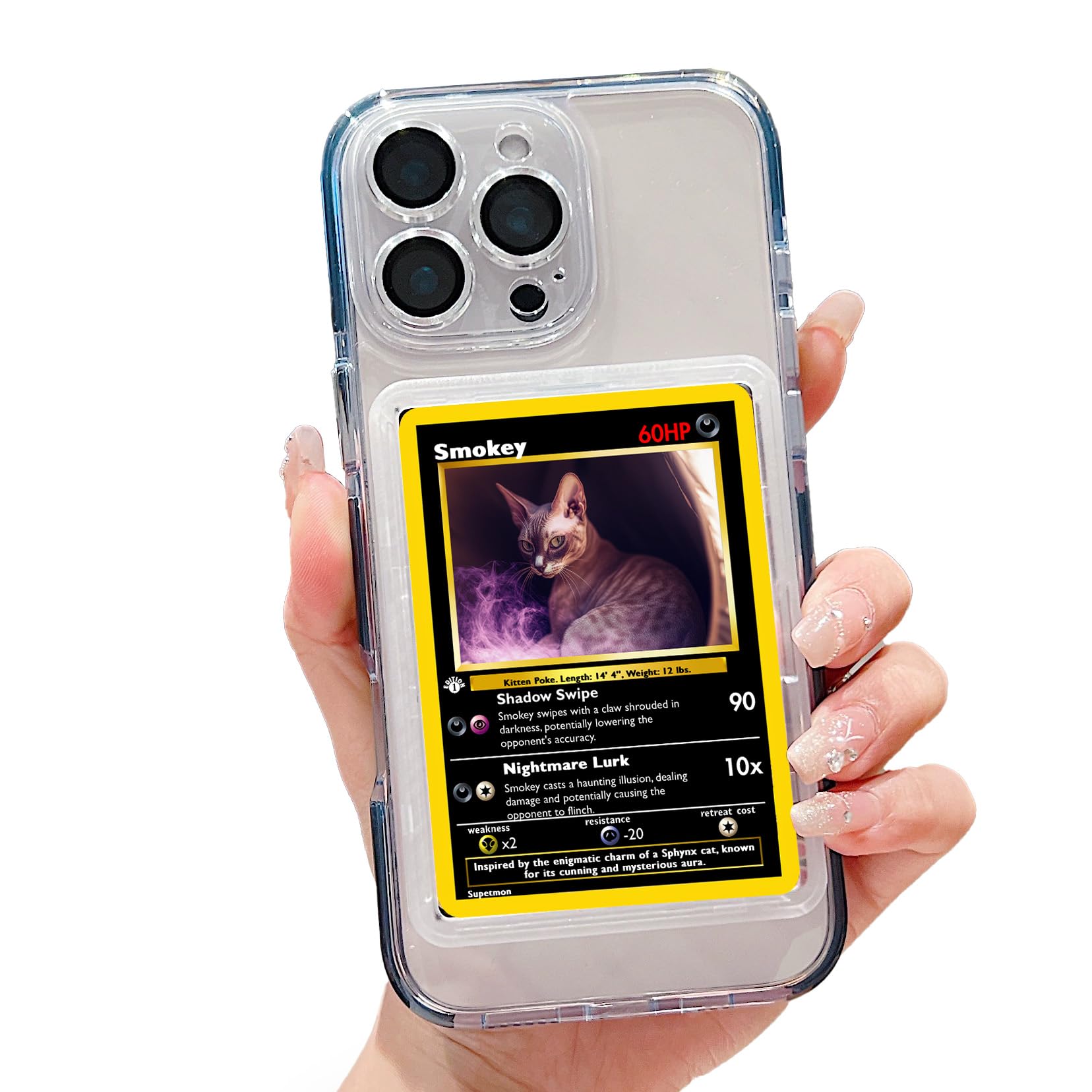Amazon.com: Trading Card Display Phone Case for Magsafe Device | PTCG  Display Top Loaders & Sleeves