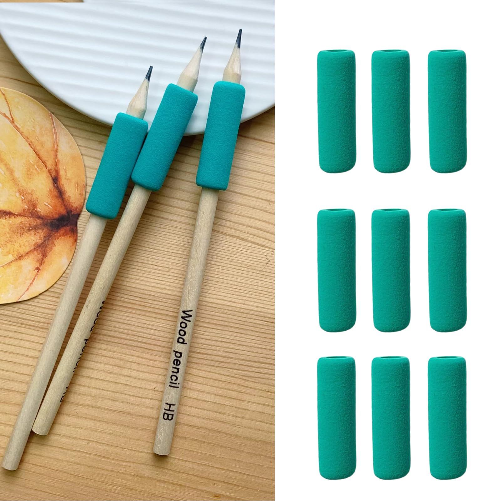 Penna Grip Schiuma Matita Ergonomica Scrittura Aiuto Per Bambini Prescolari Dita Protezioni Grip 10 Pezzi