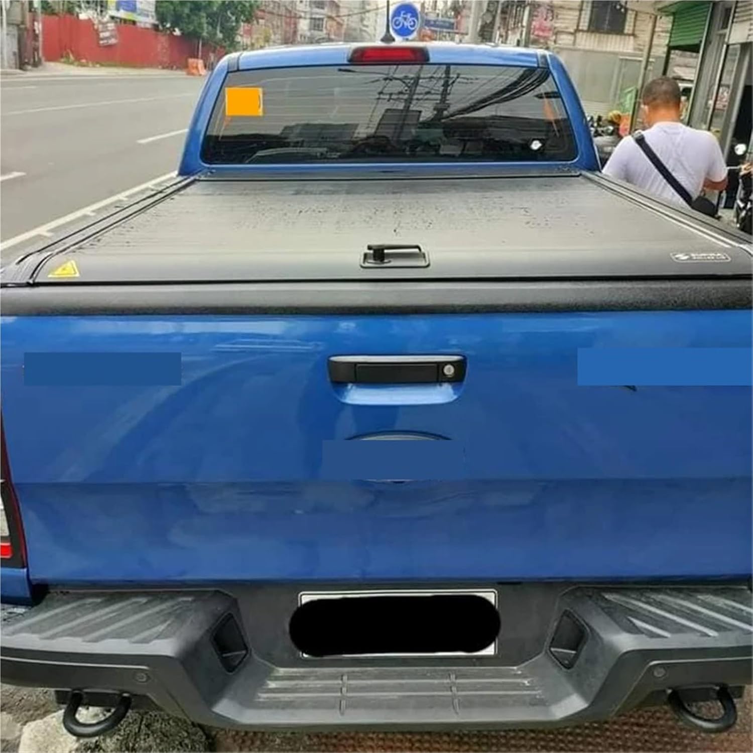 Pickup Tail Box Retractable Aluminum Roller Lid Shutter Truck Bed Tonneau Cover Compatible with Ford F150 F-150 5.5 Ft 6.5