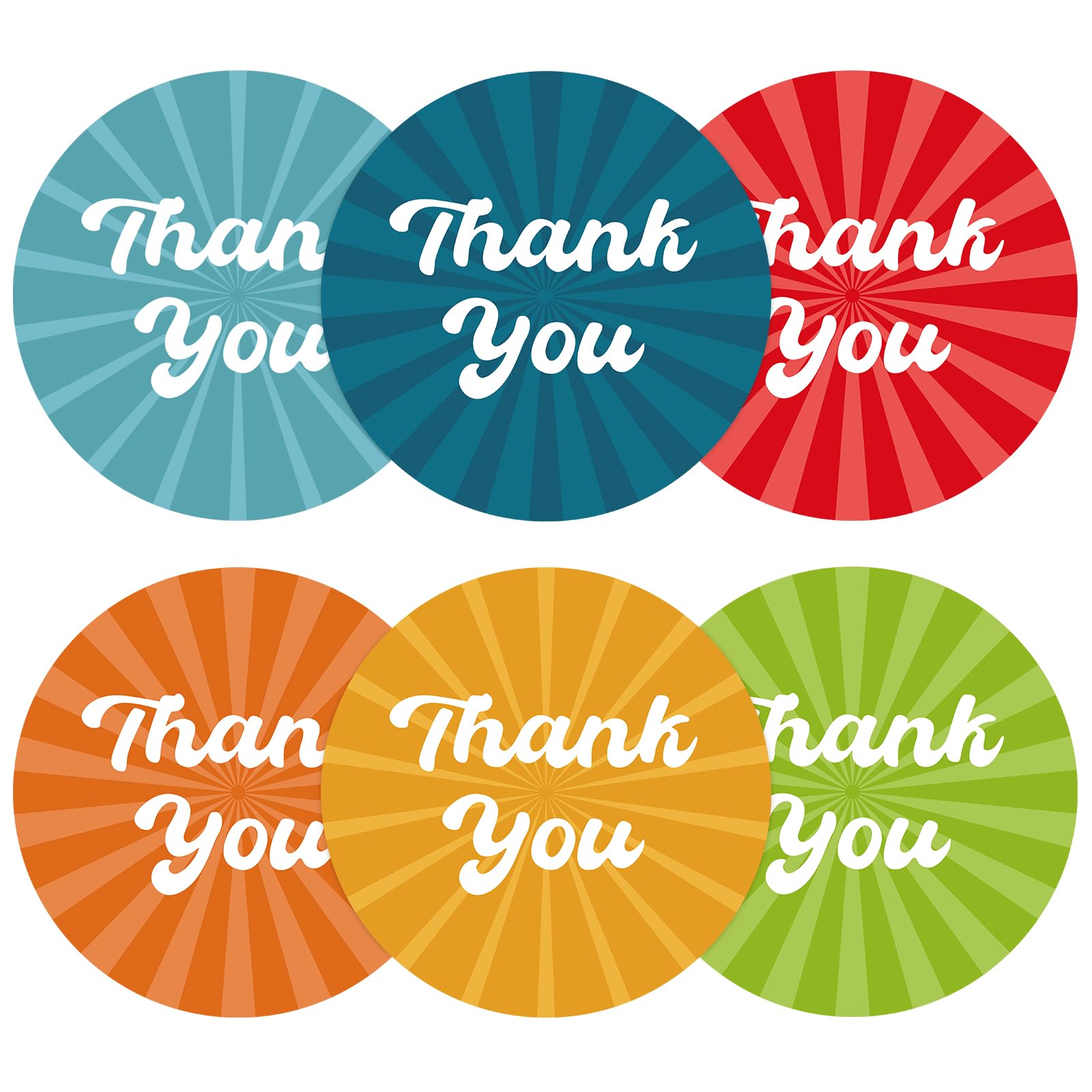 Snapklik.com : Anwyll Thank You Stickers - Thank You Stickers For Small ...