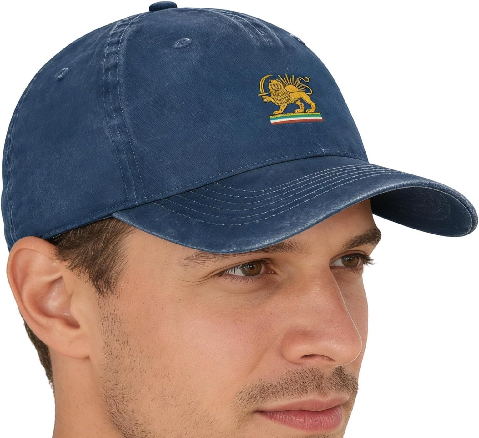 Make Iranian Great Again Hat, Old Iran Accessories Persian Flag Lions and Sun Hat, Trucker Bassball Hats for Man Woman Camping Hiking Parade Procession