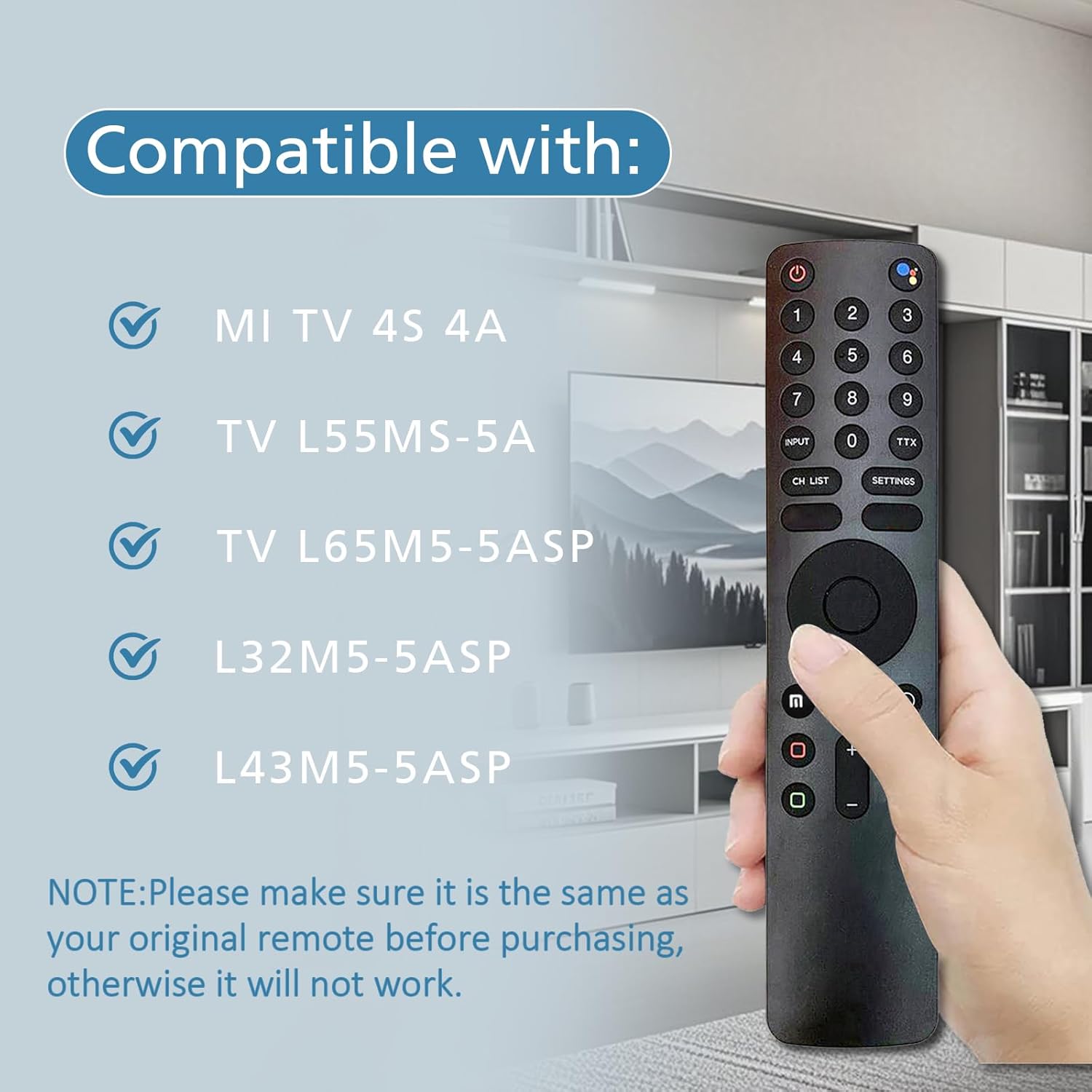 Tlačidlá a dizajn diaľkového ovládača