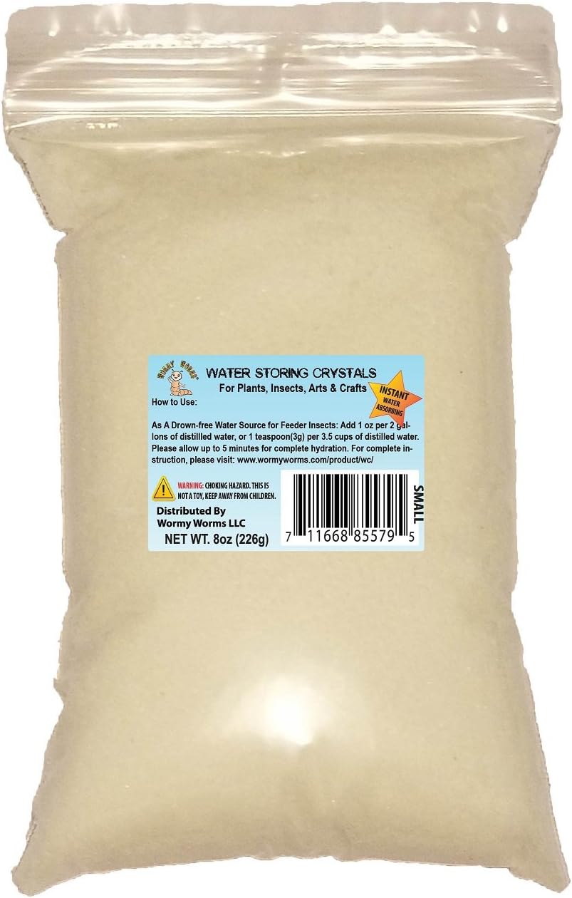 8oz Small Instant Water Storing Crystals Soil Moist