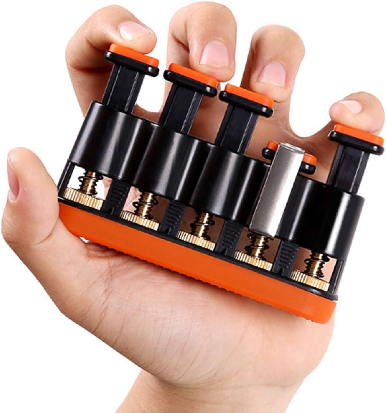 Finger Strengthener, Guitar Beginner Exercier, Finger Trainer, Hand Grip Strength Trainer for Athletes,Musicians