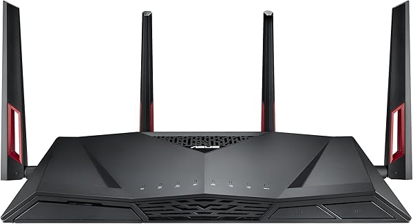 Asus RT AC88U Gaming Router AiMesh WLAN System WiFi 5 AC3100 Gaming Engine 8 x Gigabit LAN Link Aggregation 1 4 GHz DC CPU Alexa IFTTT App Steuerung AiProtection USB 3 0