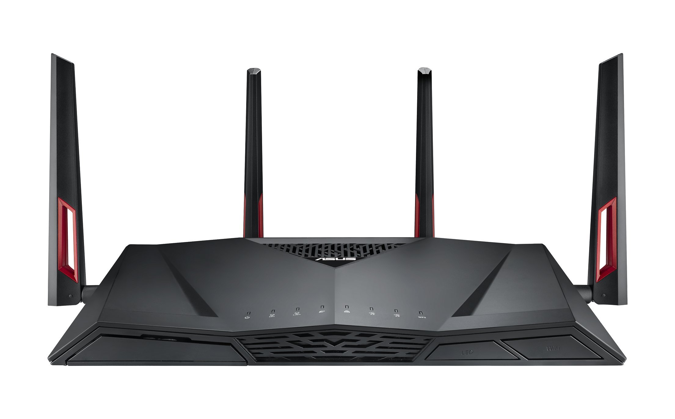 ASUS RT-AC88U - Routeur Gaming Gigabit Double Bande Wi-Fi-AC3100 avec MU-MIMO, AiProtection par TrendMicro pour sécuriser Votre réseau, Technologie AiMesh et l'accélérateur de Jeux WTFast Noir
