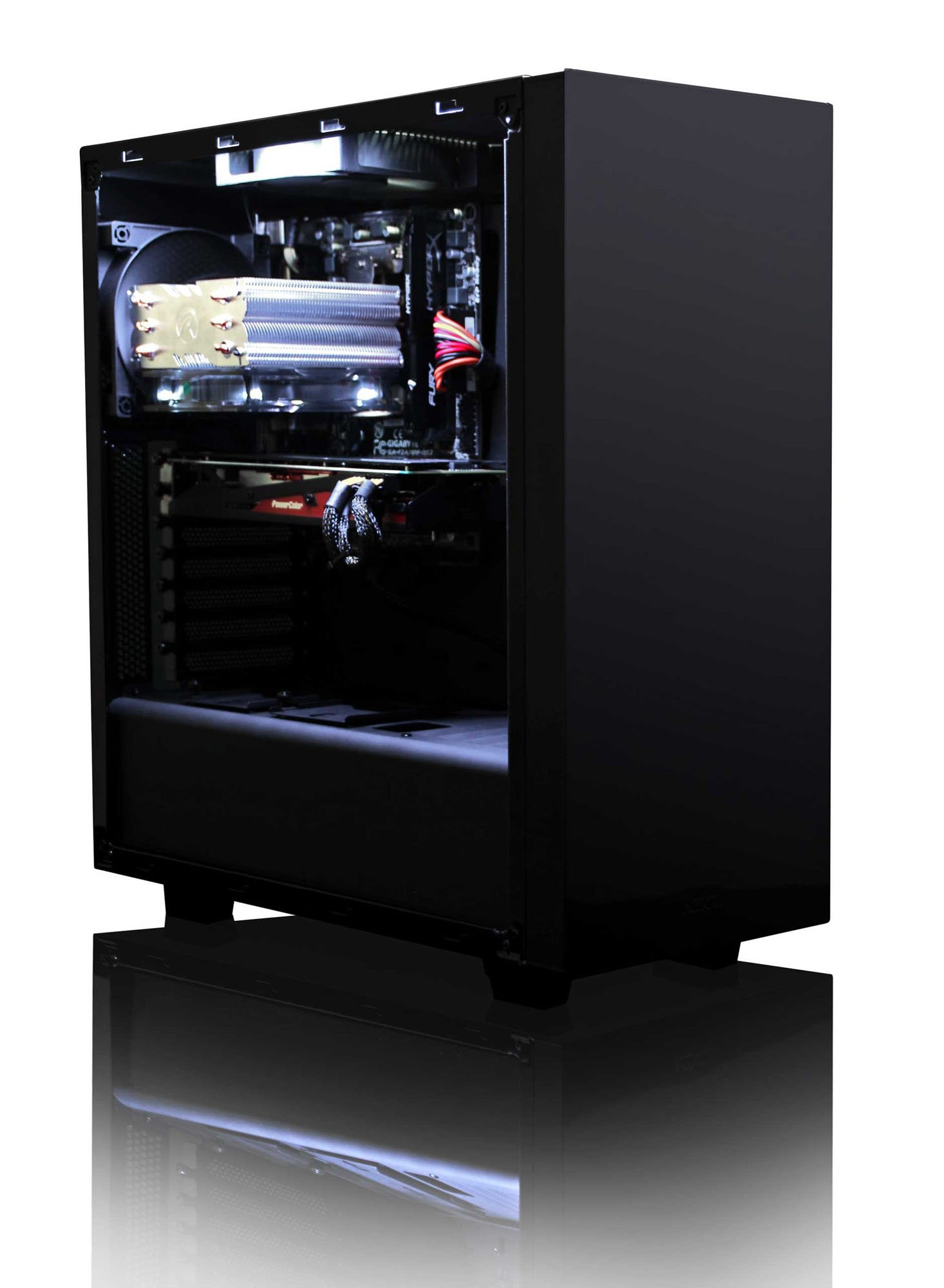 VIBOX Pegasus 9 PC Gaming Computer con Voucher di Gioco, Win 10 Pro, 22" HD Monitor (4,0GHz Intel i5 6-Core Processore, Nvidia GeForce RTX 2070 Scheda Grafica, 32GB DDR4 RAM, 240GB SSD, 3TB HDD)