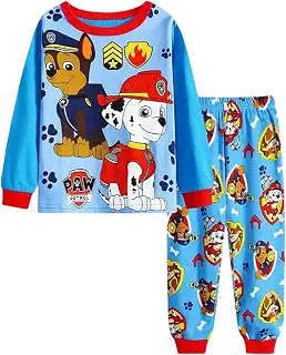[Paw Patrol] パウパトロール 子供 パジャマ 長袖 &長ズポン 上下セット キッズ ジュニア 子供服 男の子 ボーイズ 人気パジャマ ルームウェア 綿 可愛い快適 肌触りがいい