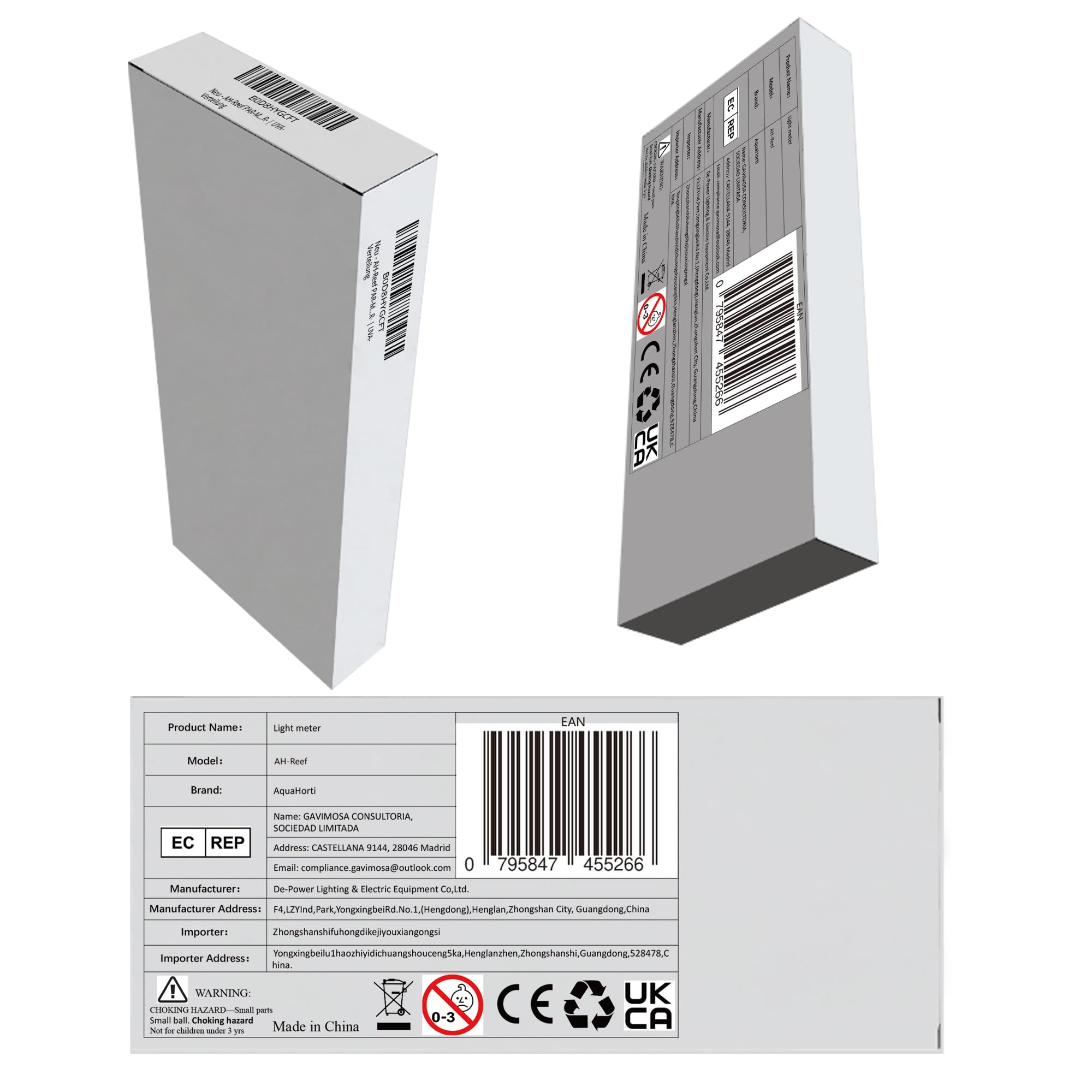 Amazon | AH-Reef PAR メーター – PPFD 測定・UVA (w/m²) 計測対応