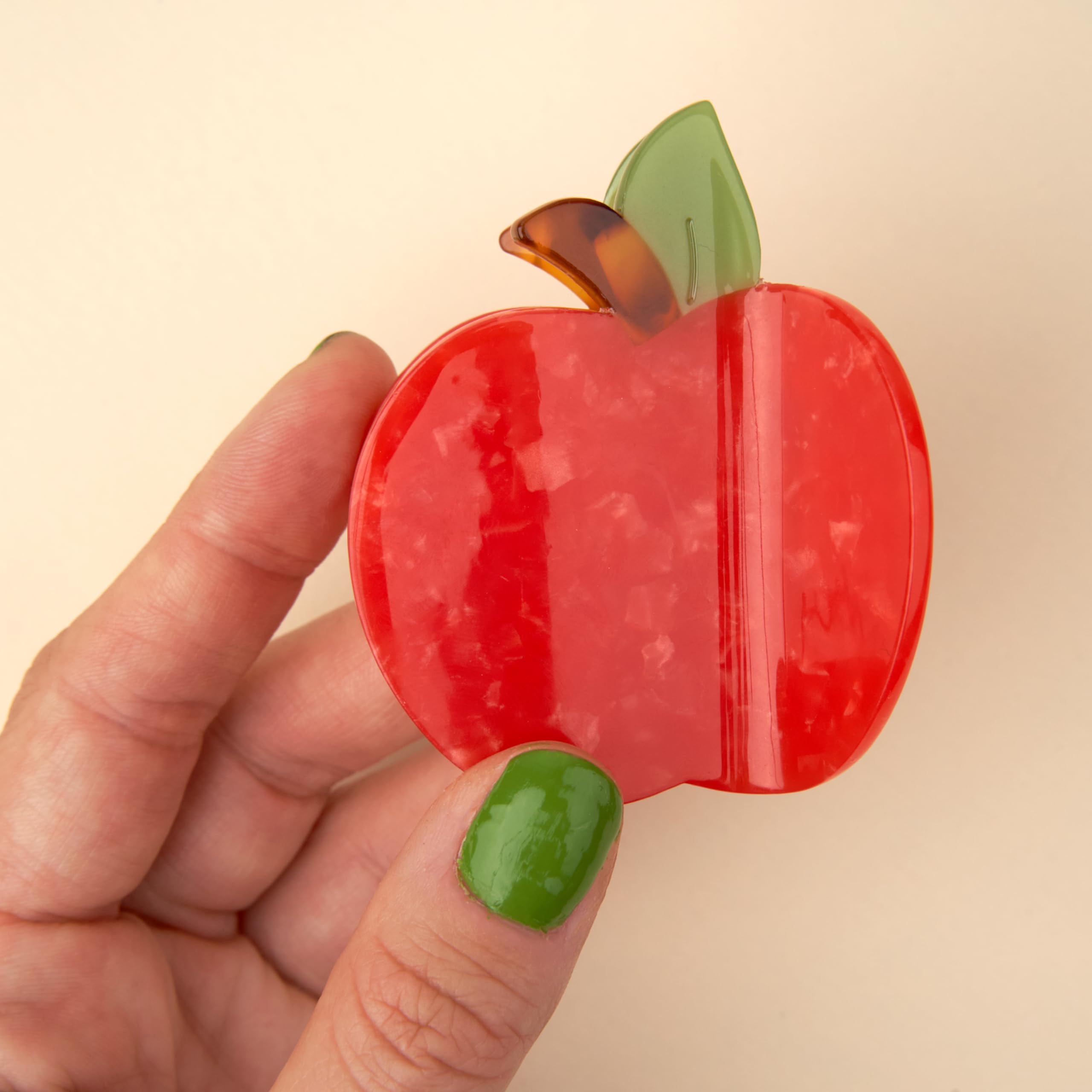 Amazon.co.jp: Apple Hair Claw ククシュゼット coucousuzette ヘア