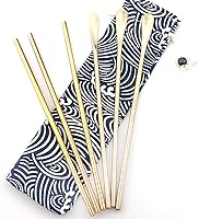 Vista 6 de JASHII Cuchara plateada mate de mango largo para mezclar cócteles, cucharas de café para té helado, cucharas de café con mango largo de 8.6