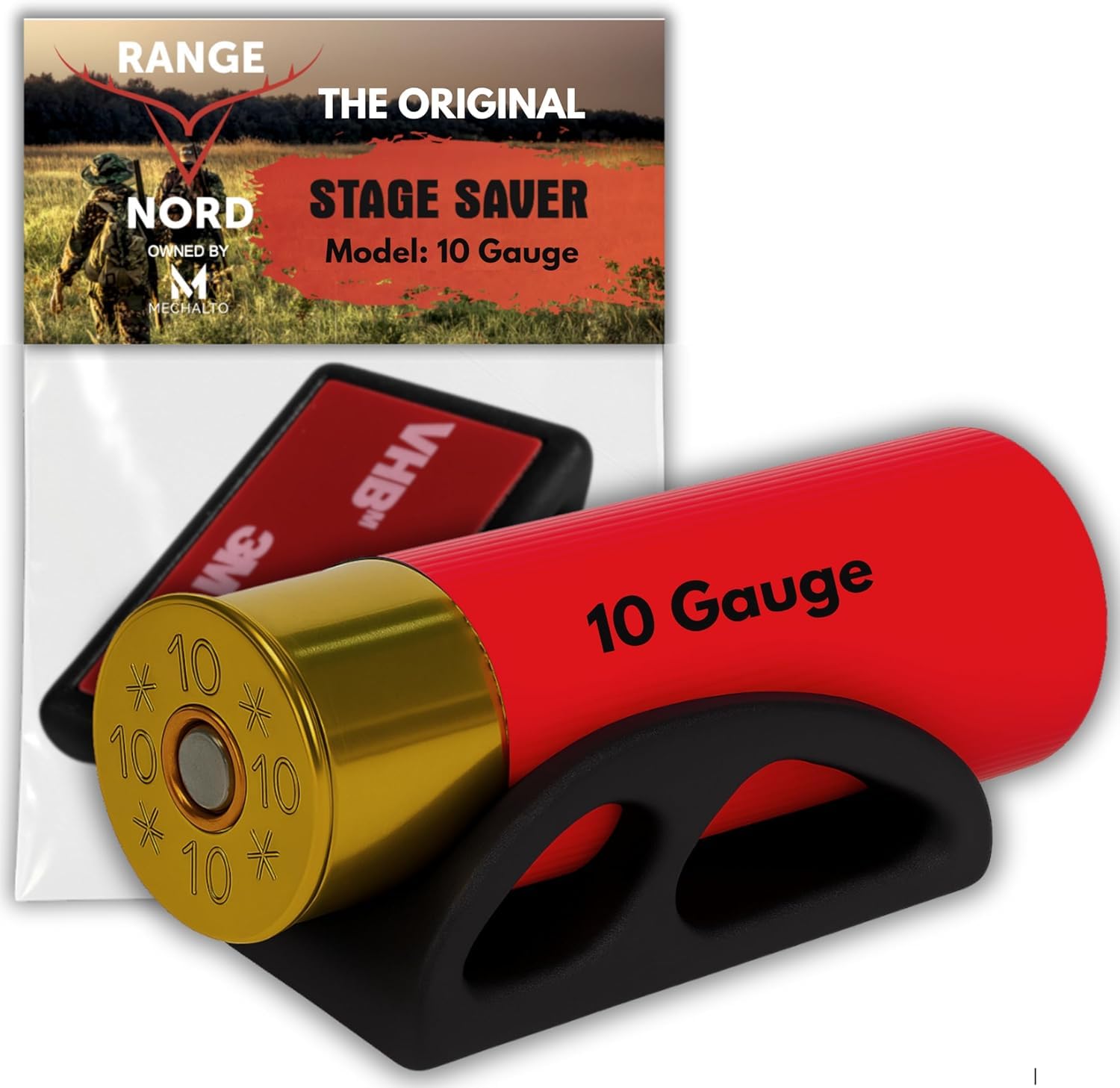 Rangenord - ステージセーバー 弾丸シェルホルダー ショットガン弾薬シェル ショットガンシェルライト 3Dプリント テープやネジで簡単に取り付け 撮影体験を向上 ショットガン弾薬