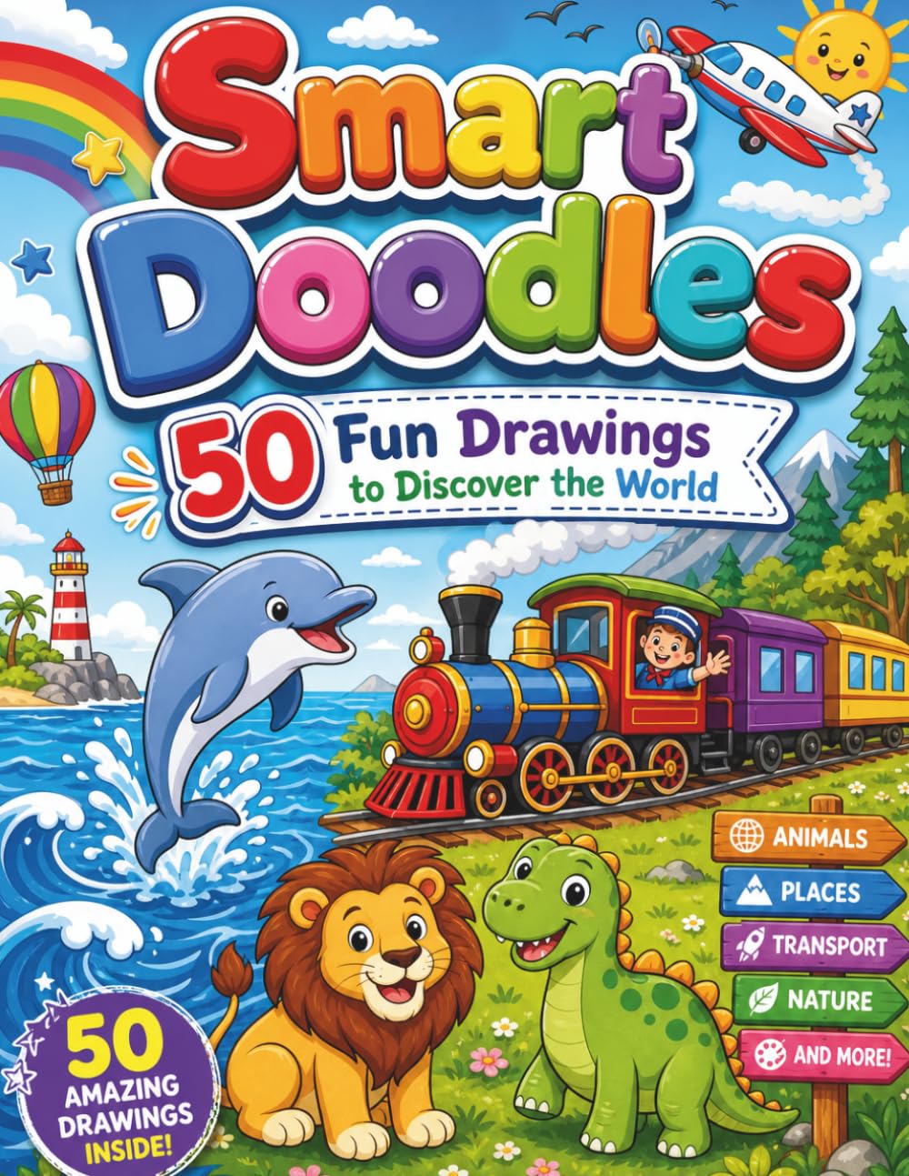 Smart Doodles: 50 Fun Drawings to Discover the World