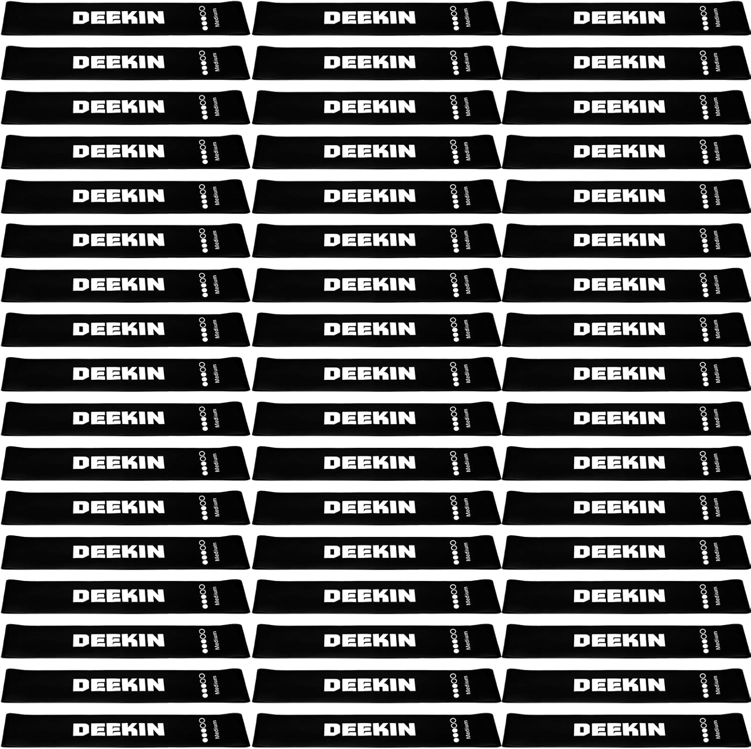 Deekin Resistance Bands Resistance Loop Exercise Bands Exercise Equipment Elastic Ring for Women and Men Home Fitness, Gym, Yoga