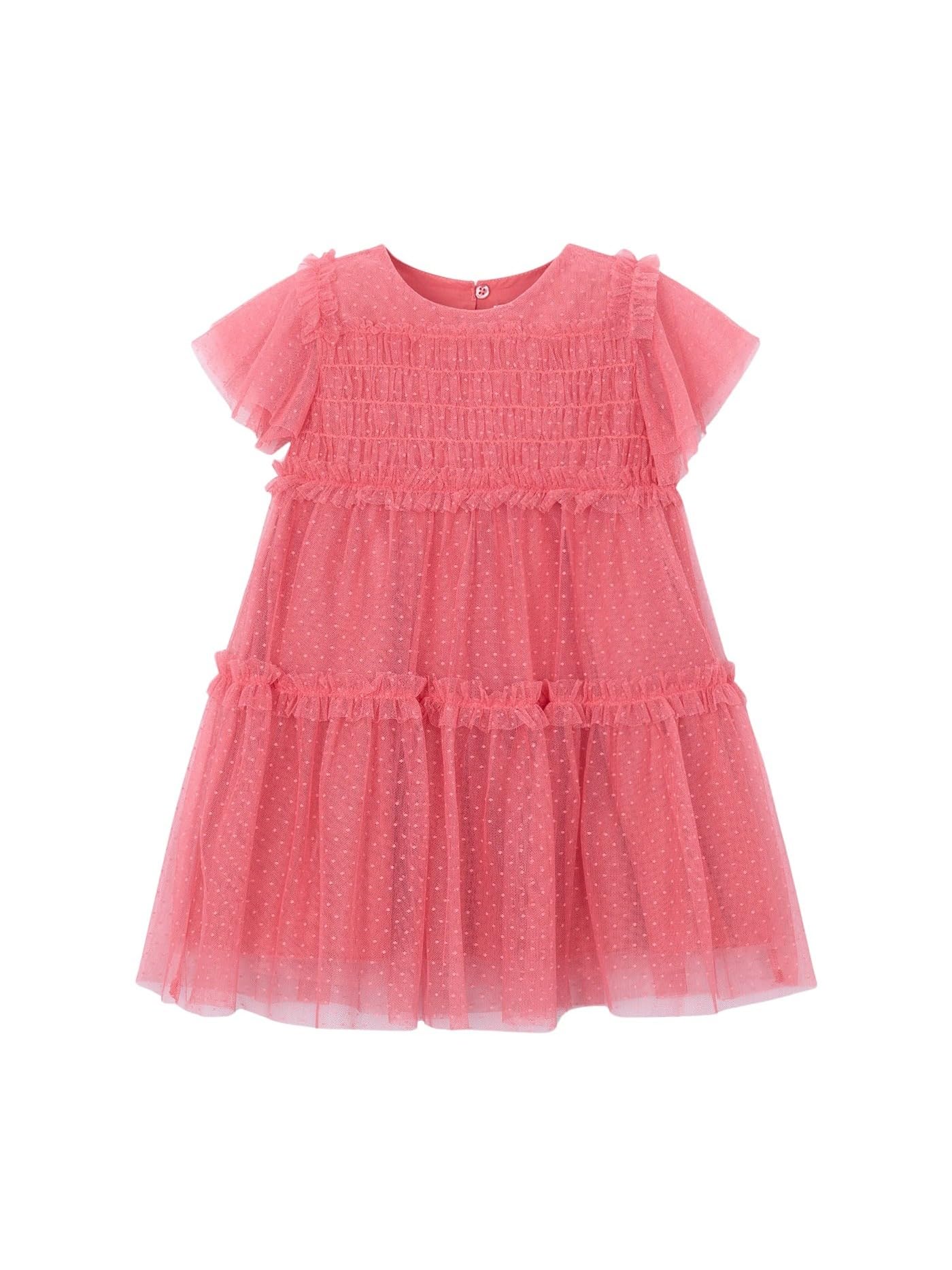 Mayoral Vestido Tul plumeti para niña Camelia