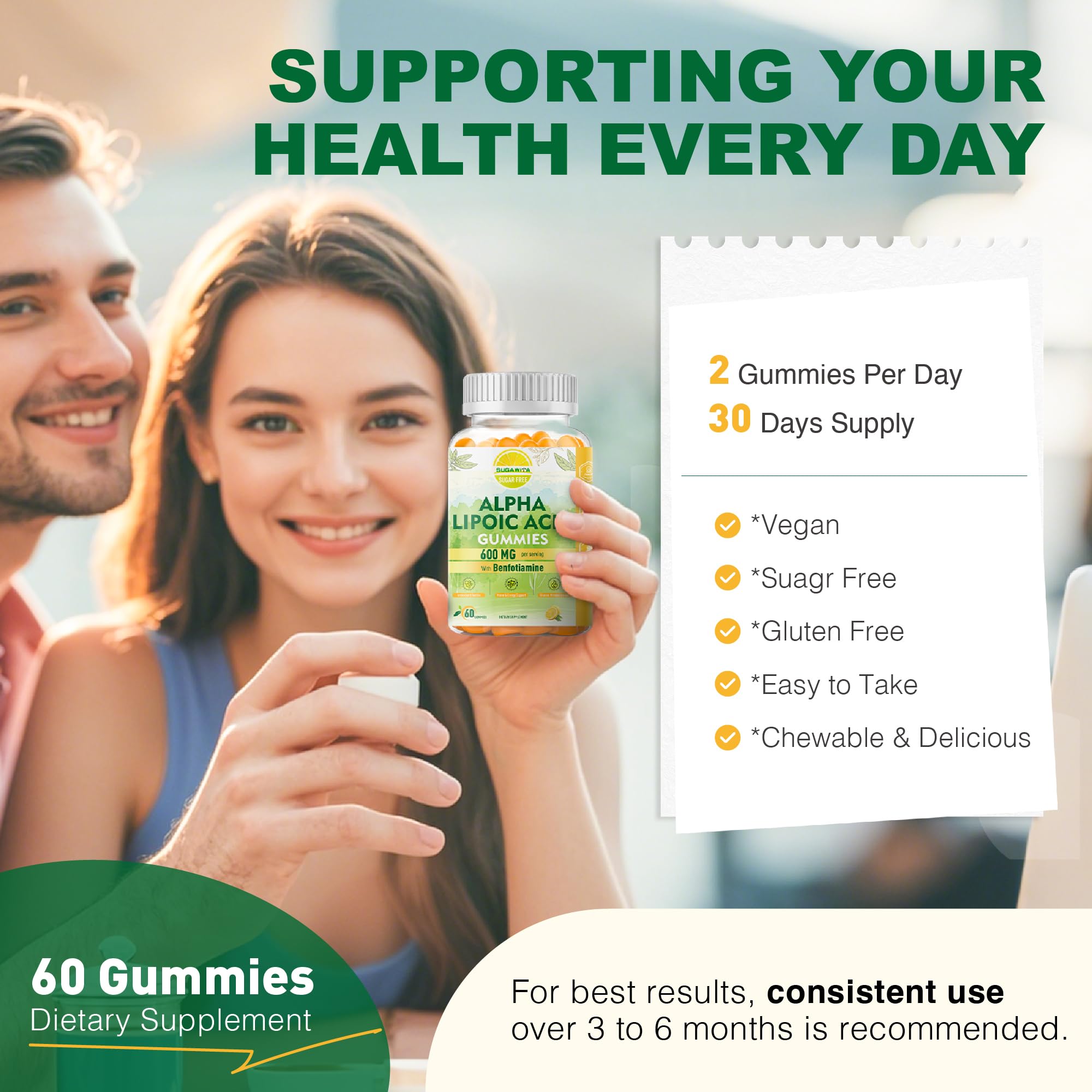 Pure Alpha Lipoic Acid 600mg with Benfotiamine for Nerve Support — Amazon image 5