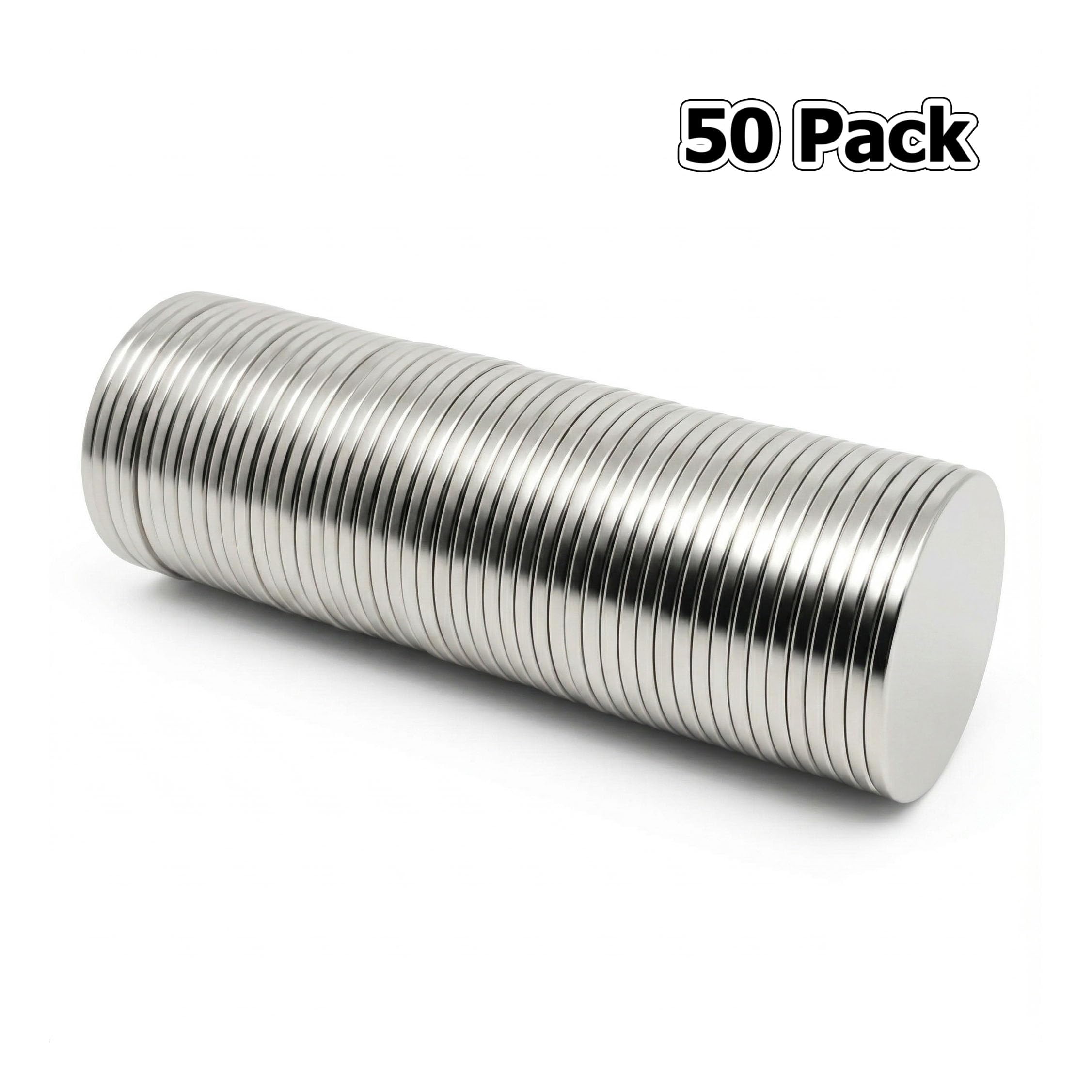 Neodymium Thin Disc Magnets 15x1mm N50 – 50 Pack — Amazon image 2