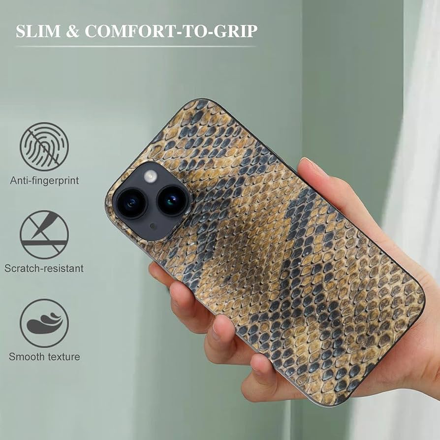 Amazon.co.jp: iPhone 15 Pro ケース ヘビ柄 蛇紋 iPhone 15 Pro
