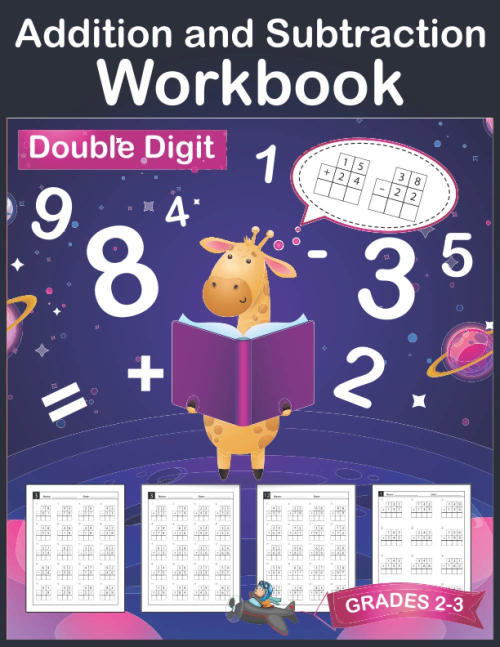 Double Digit Addition and Subtraction Workbook: Double Digit & Triple Digit Math Practice Workbook Arithmetic with & Without Regrouping | 100 Pages ... 3rd (Math Workbook Addition and Subtraction)