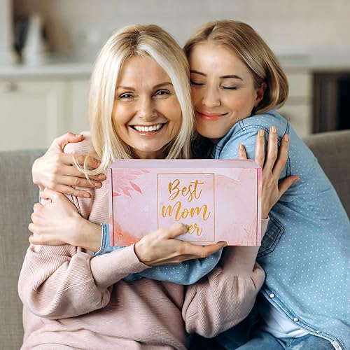 Miniatura 6 de Regalo para la mejor mamá del mundo, regalo para el día de la madre de hija e hijo, regalo de cumpleaños para mamá que habla de amor