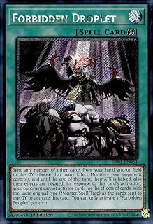 Forbidden Droplet (Platinum Secret Rare) - RA01-EN064 - Platinum Secret Rare - 1st Edition