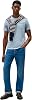 Playera de cuello redondo con bolsillo de algodón para hombre Tommy Hilfiger 5