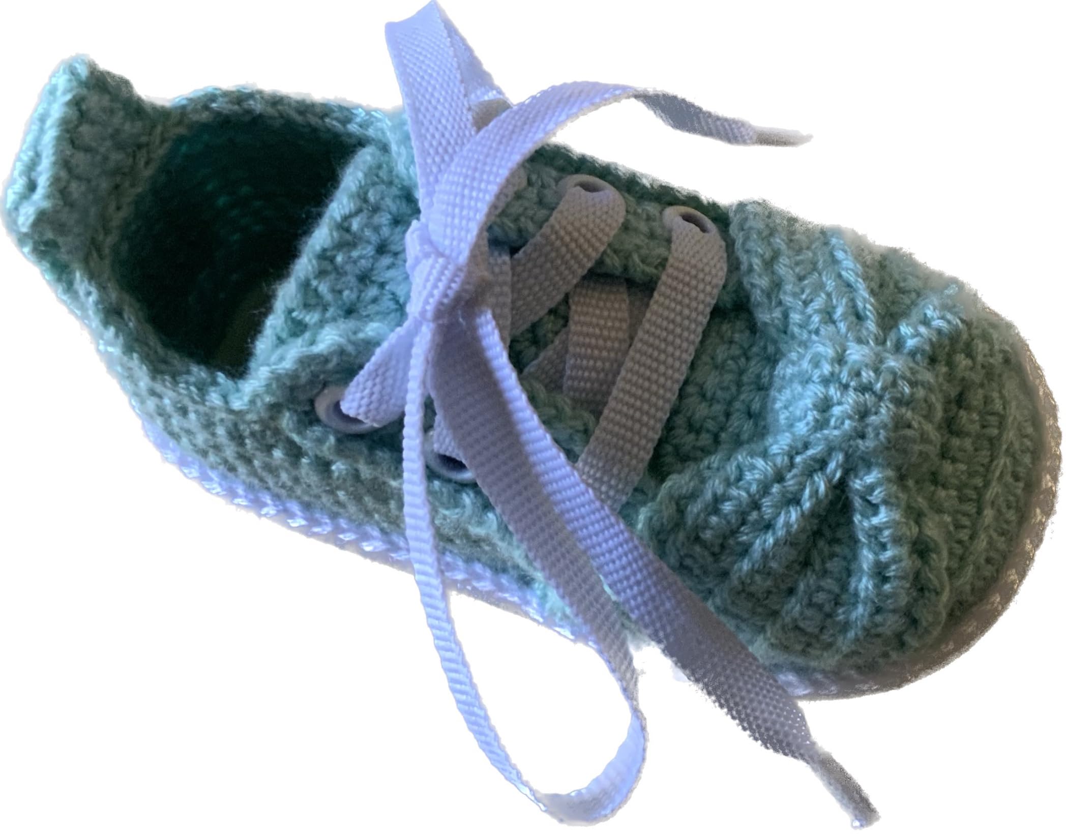 Personalisierte Gehäkelte Babyschuhe mit kostenloser Gravur - Handgemachte Low-Top-Schleife für erste Lauflerner - Häkelschuhe für Neugeborene