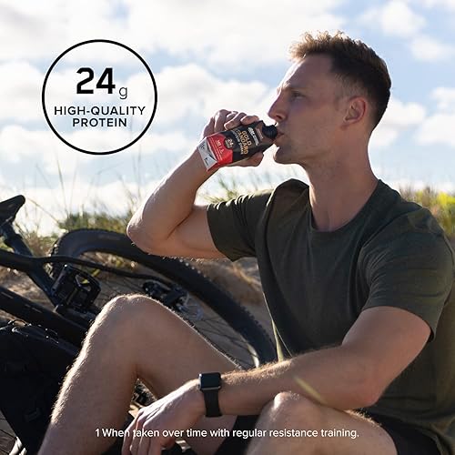 Vista 16 de Optimum Nutrition Gold Standard - Batido de proteínas de 0.99 onzas de proteína, listo para beber, sin gluten, vitamina C para apoyo inmunológico