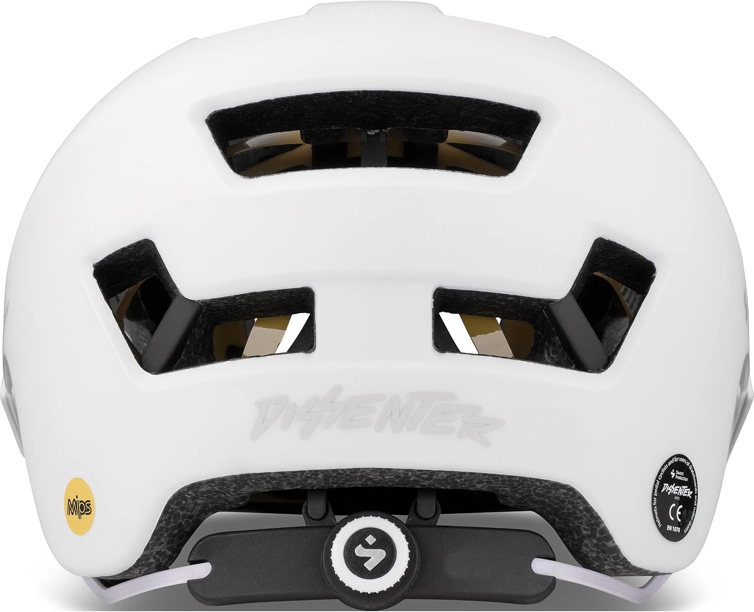 Sweet Protection MIPS Dissenter Bike Helmet - Highly Ventilated, Single Piece Polycarbonate Shell Allround Protective Gear for Mountain Biking