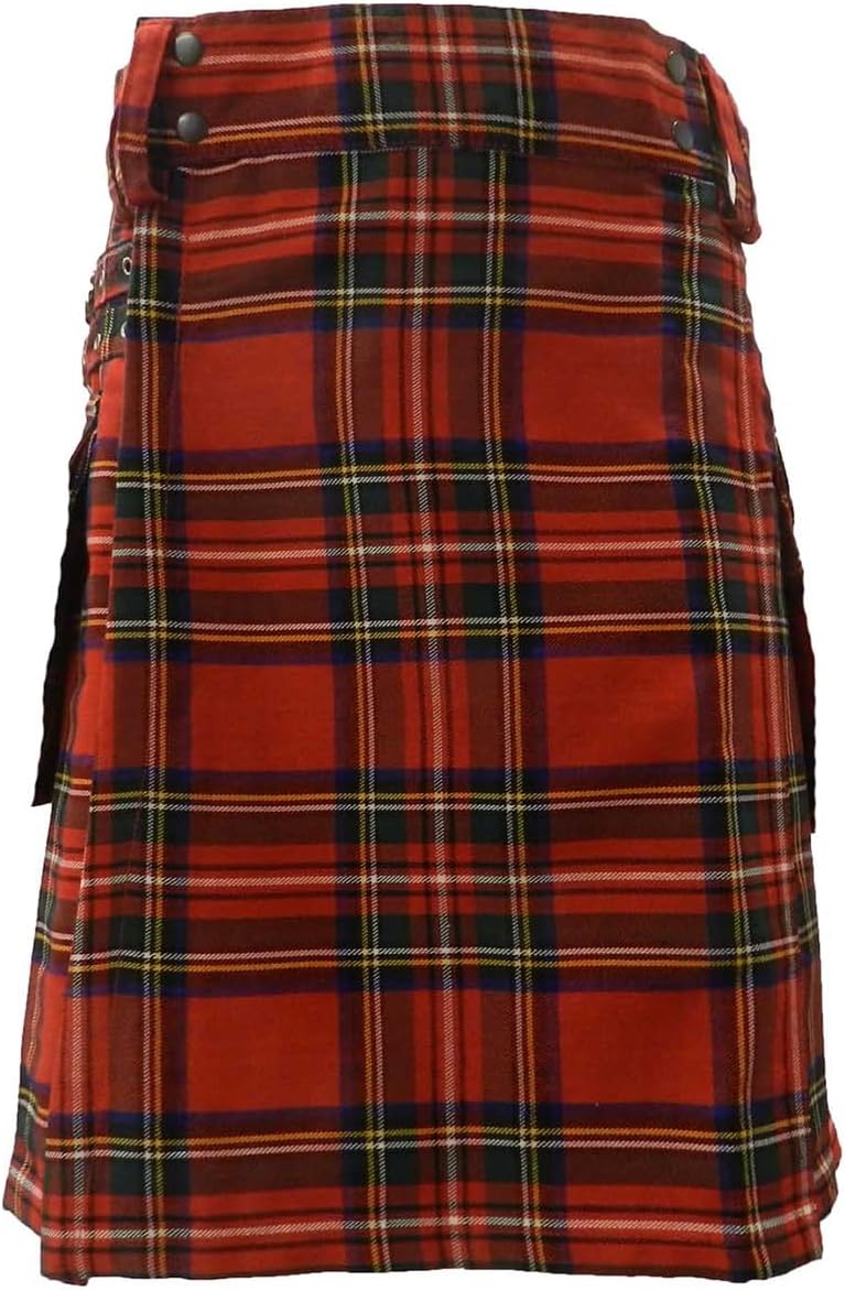 UT Kilts Men's Standard Tartan Utility Kilt, Modern Jamaica Ubuy
