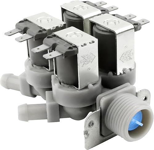 Piezas de la válvula de entrada de agua fría 5220FR2008F - Compatible con lavadora de carga frontal LG Kenmore wm3997hwa | Válvula de agua de