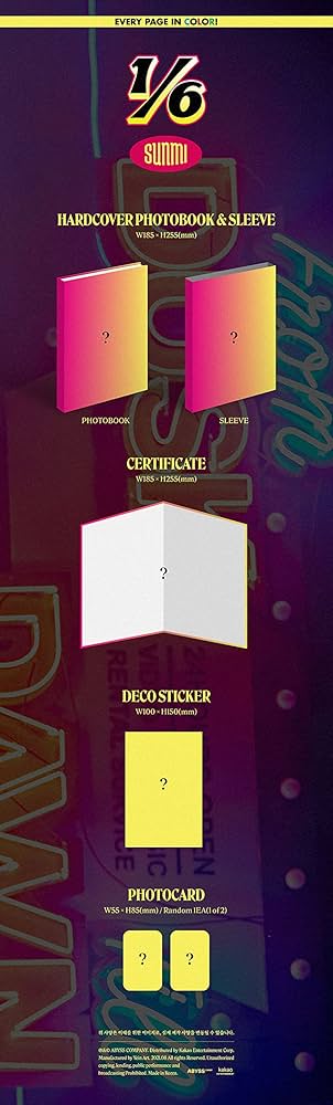 Amazon.co.jp: ソンミ 3rdミニアルバム - 6分の1: ミュージック