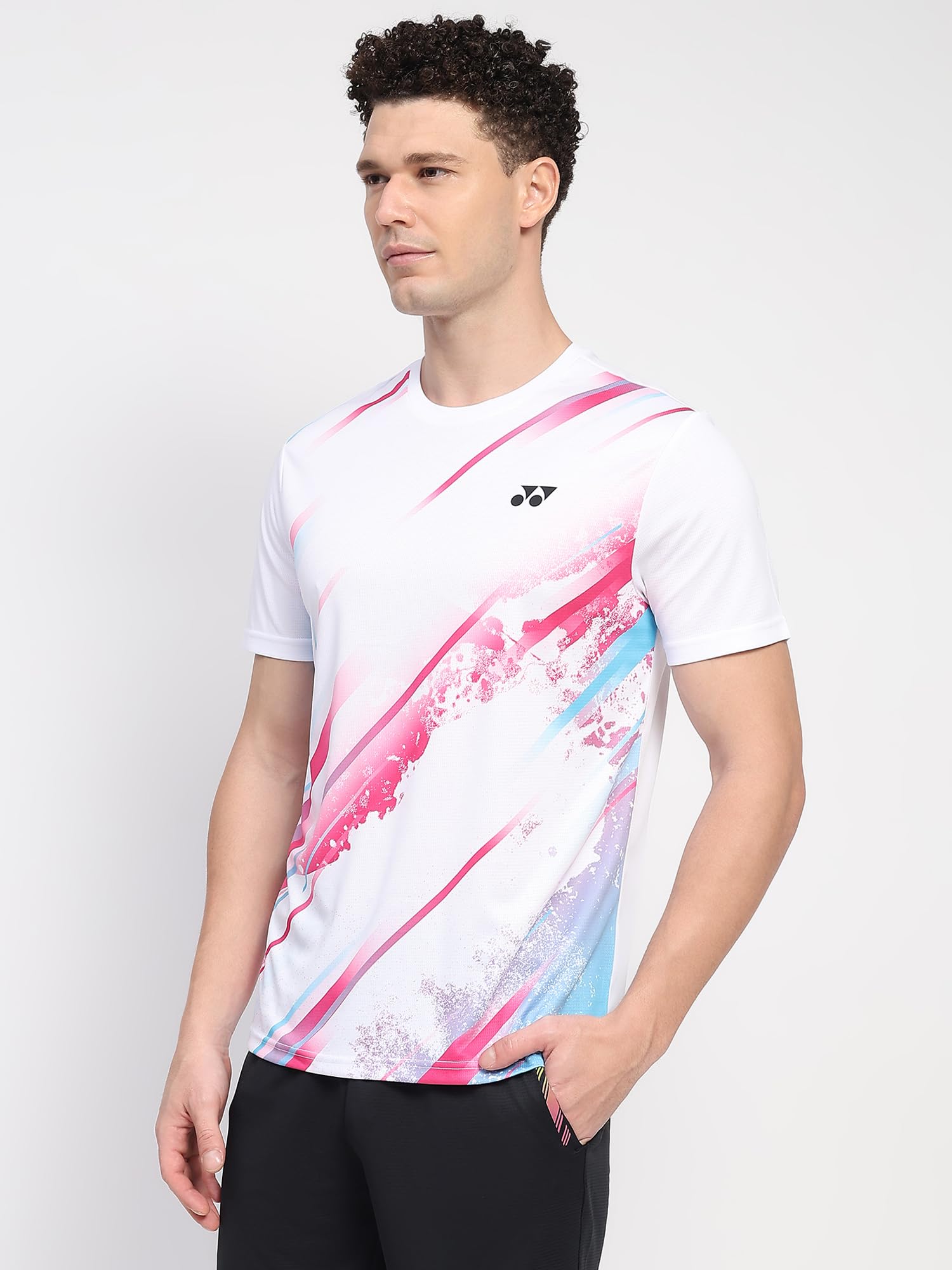 YONEX Badminton Apparel Tshirt Round Neck J 2877JR White J120
