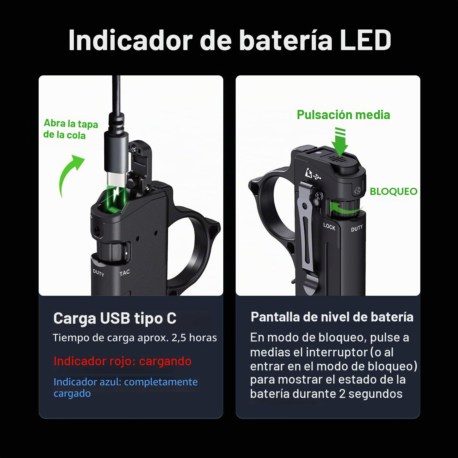 Nextorch TA70 - Linterna táctica plana recargable súper brillante, linterna LED EDC de 3500 lúmenes, recargable por USB-C, súper delgada IP67 impermeable, linterna para camping, correr, emergencia y