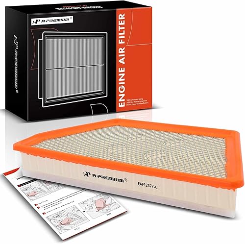 A-Premium Filtro de aire de motor compatible con Cadillac CT6 2016 2017 2018 2019 2020, V6 3.6L, repuesto # 23458700