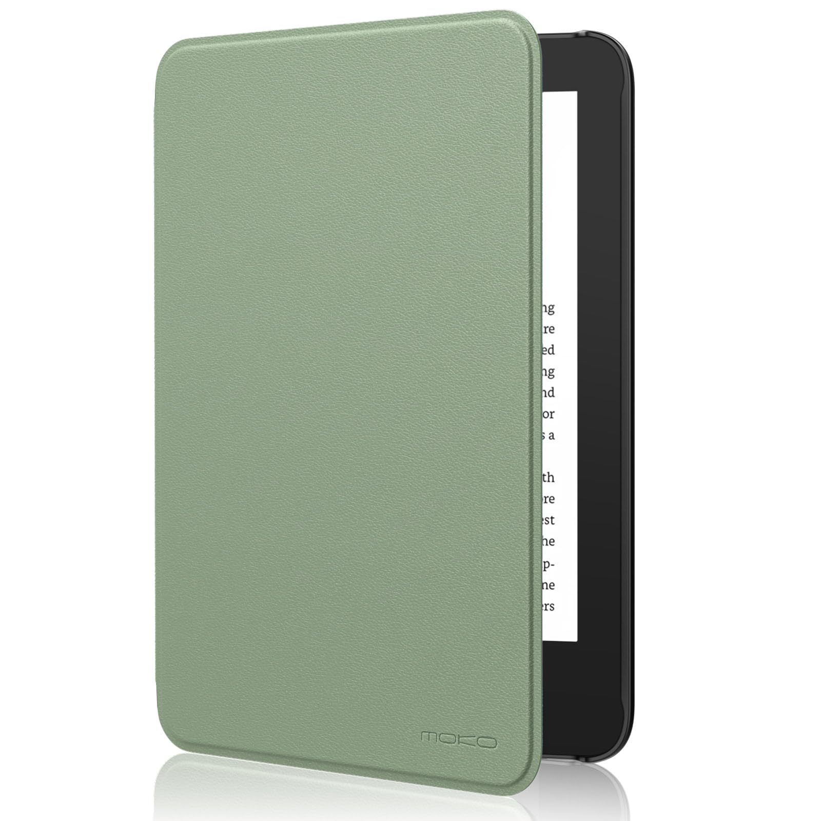 MoKo Case Fits 6" All-New E-Reader (11th Generation-2024 Release), Lightweight Shell Cover with Auto Wake/Sleep for 2024/2022 11th Gen e-Reader, Not fit BOOX & Kobo, Celadon